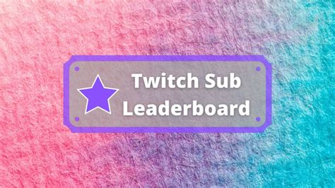 twitchtracker sub|twitch sub leaderboard all time.